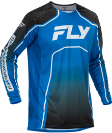 Rayce Bicycle Jersey Blue/Black/White Sm