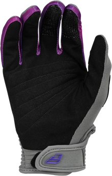 Youth F 16 Gloves Grey/Pink/Purple Ys