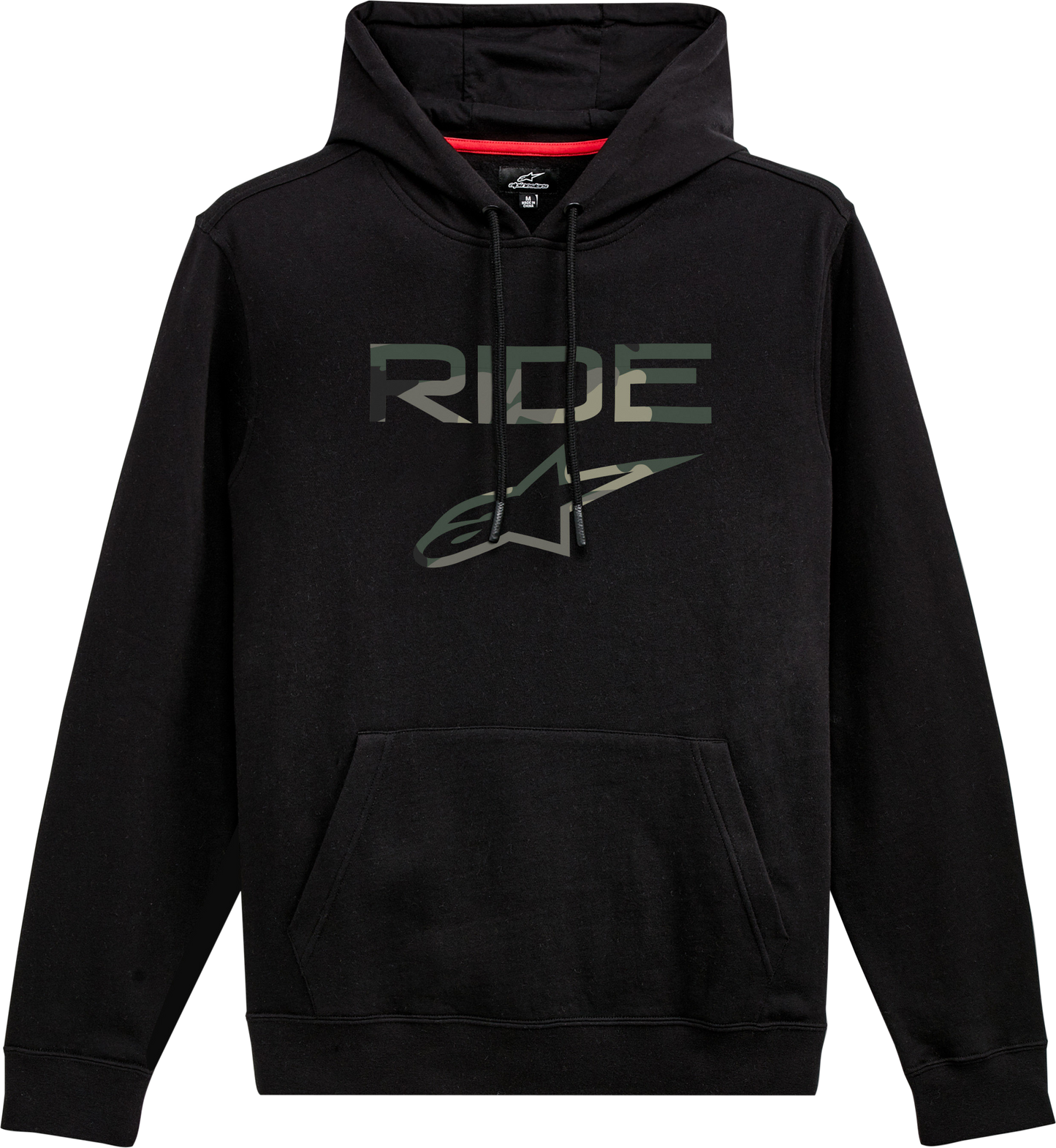Ride 2.0 Camo Hoodie Black 2x
