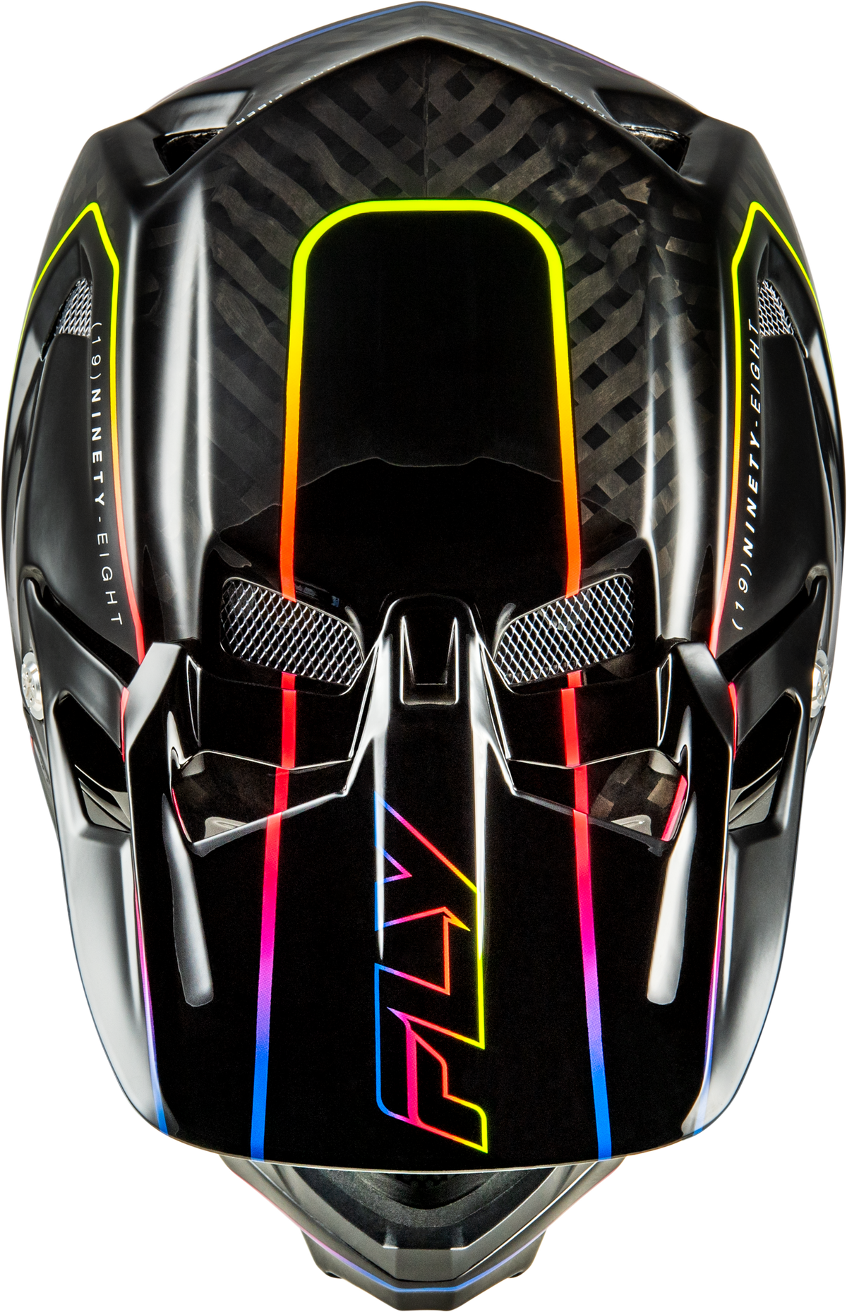 Werx R Flow Carbon Helmet Black Carbon/Black/Multi Md