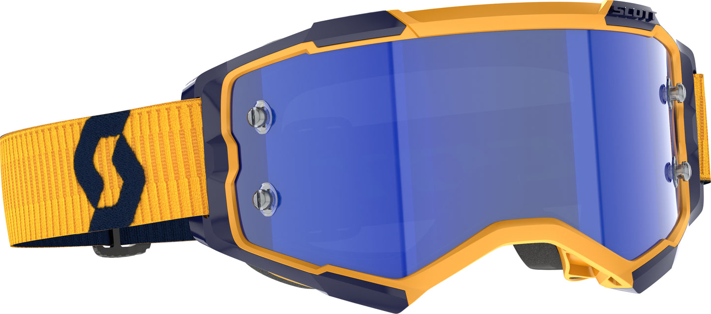 Fury Goggle Drk Ylw/Drk Blu Blu Chrm Works