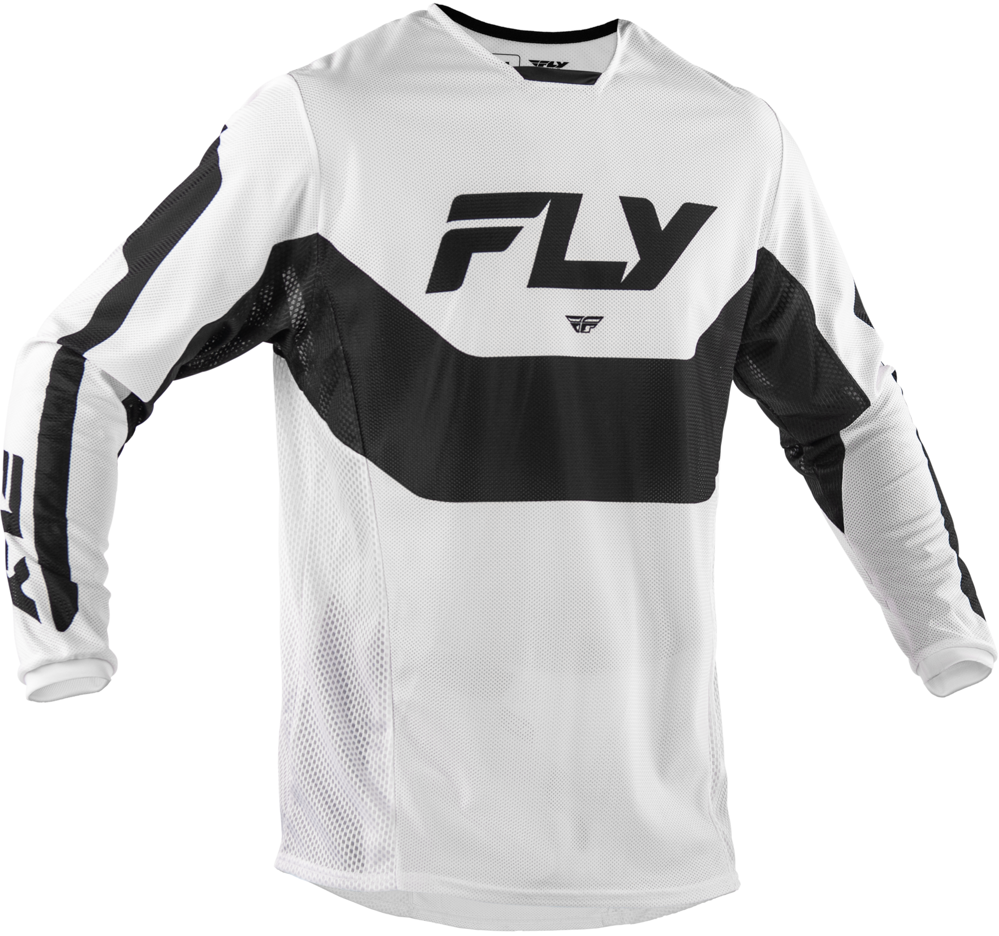 Kinetic Mesh Jersey White/Black Xl