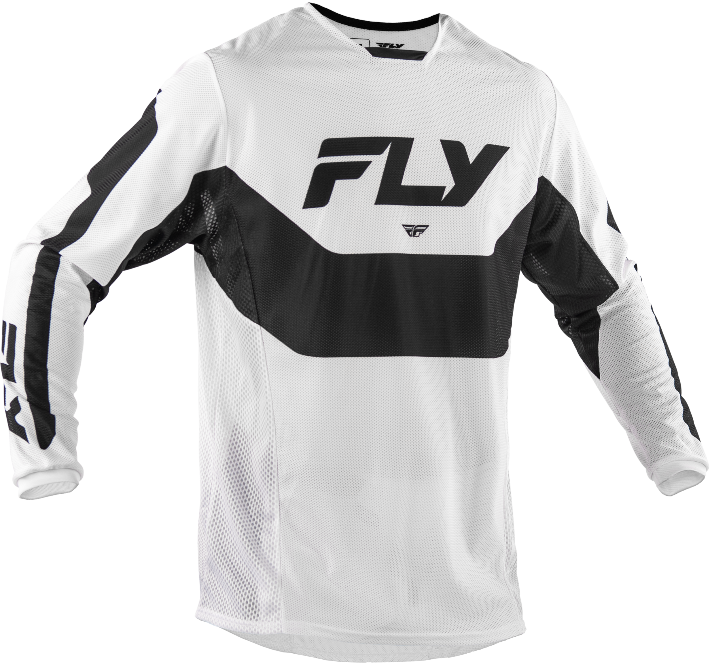 Kinetic Mesh Jersey White/Black Xl