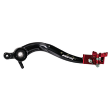 Rear Brake Pedal Red Solid Tip Gas