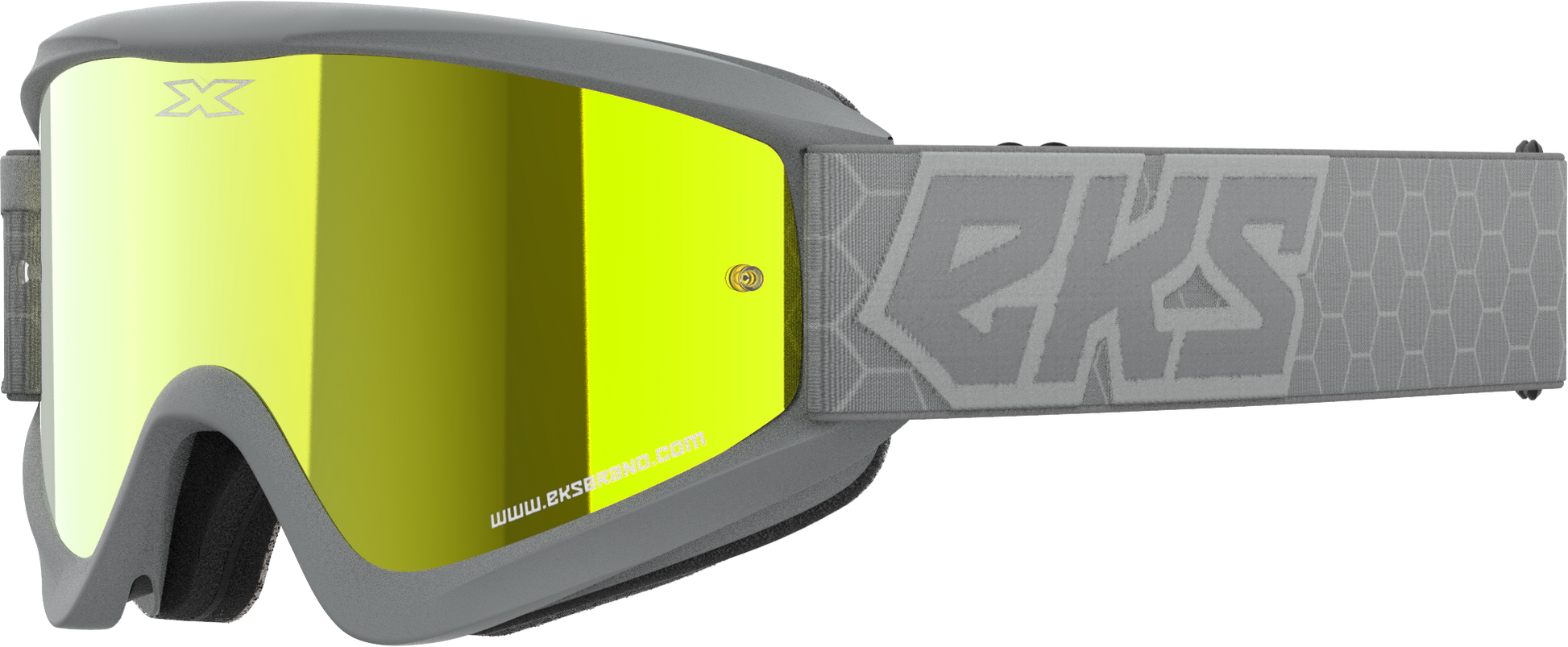 Flat Out Mirror Goggle Grey Gold Mirror