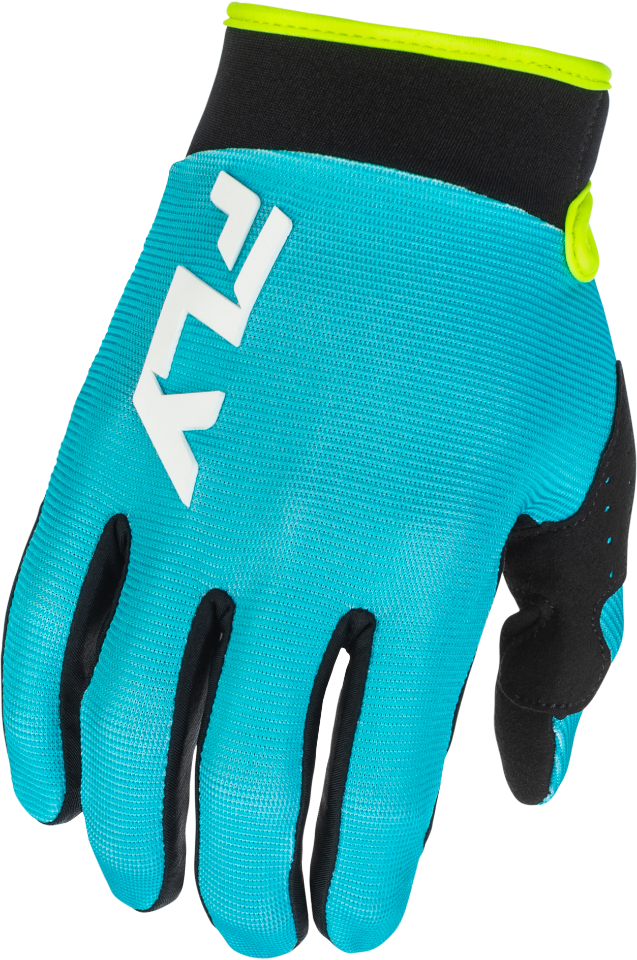 Youth F 16 Gloves Aqua/Black/White Ys