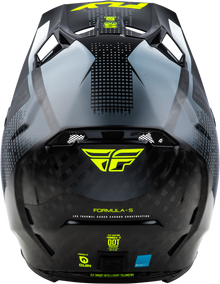 Formula S Carbon Protocol Hlmt Black Carbon/Grey/Hi Vis Xs