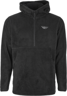 Fly Half Zip Pullover Hoodie Black Sm