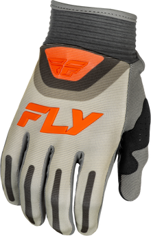 Youth F 16 Gloves Grey/Orange Ys