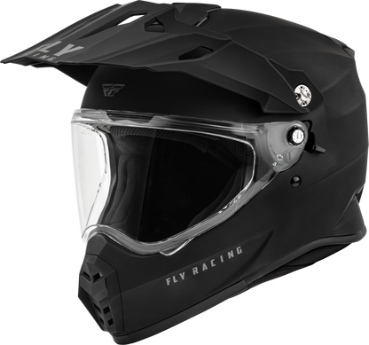 Trekker Solid Helmet Matte Black Xs
