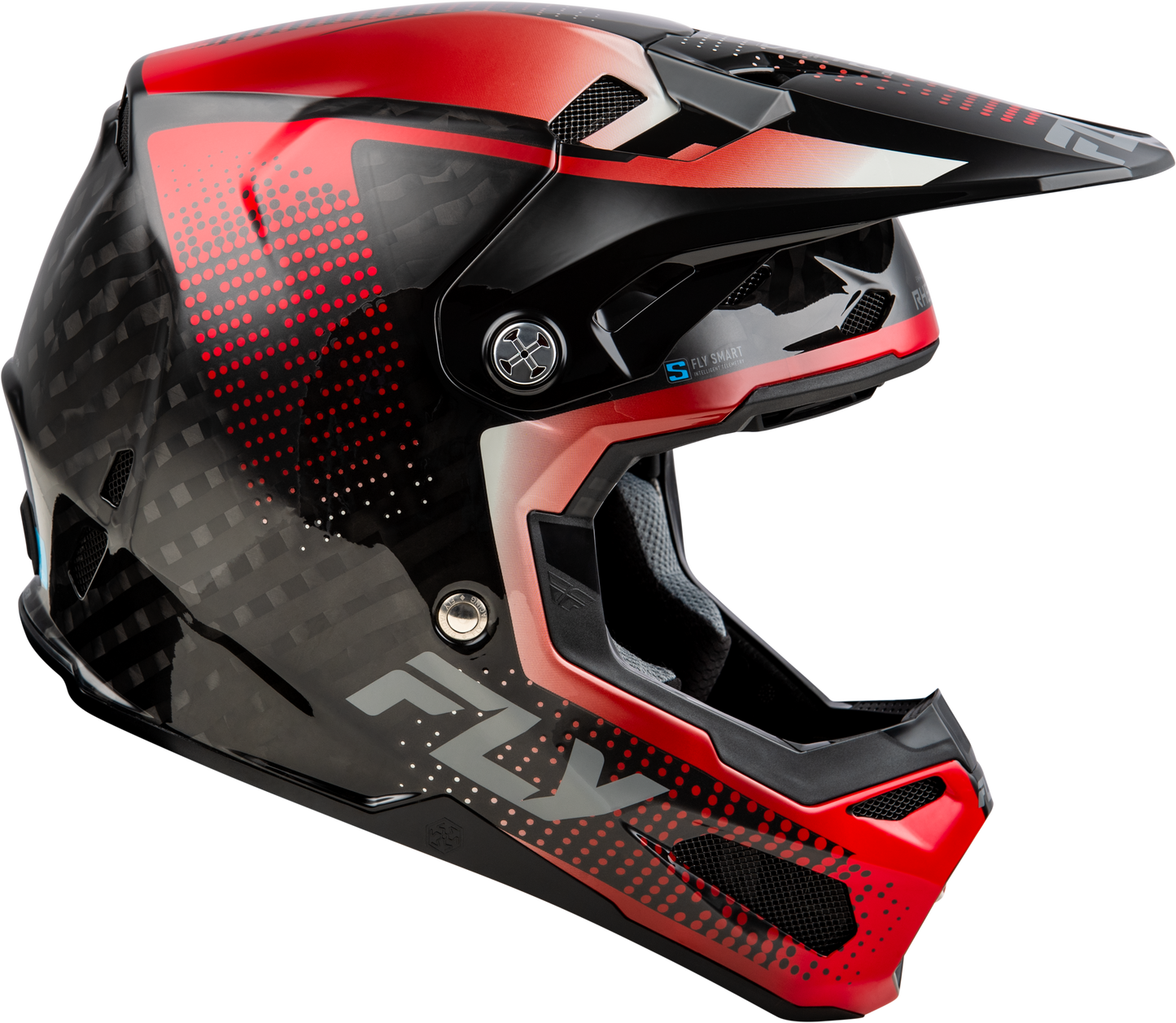 Yth Formula S Carbon Protocol Helmet Black Carbon/Red Yl