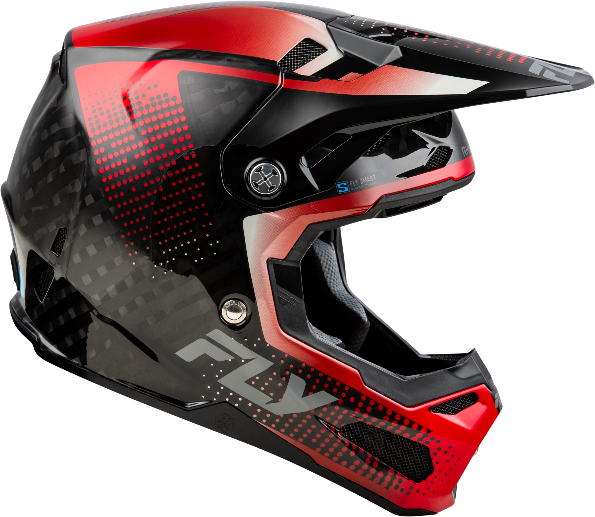 Formula S Carbon Protocol Helmet Black Carbon/Red 2x