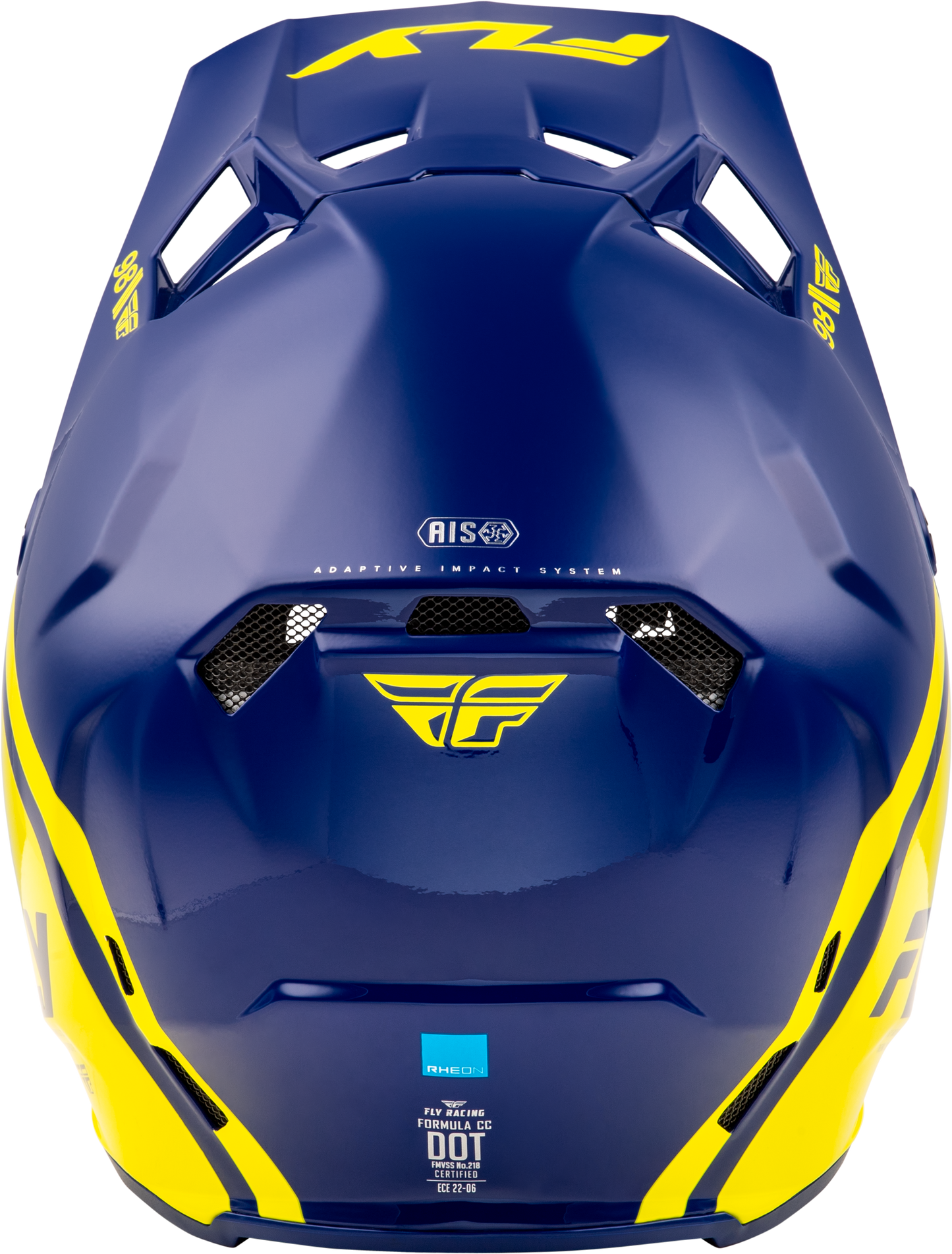 Formula Cc Objective Helmet Navy/Yellow Sm