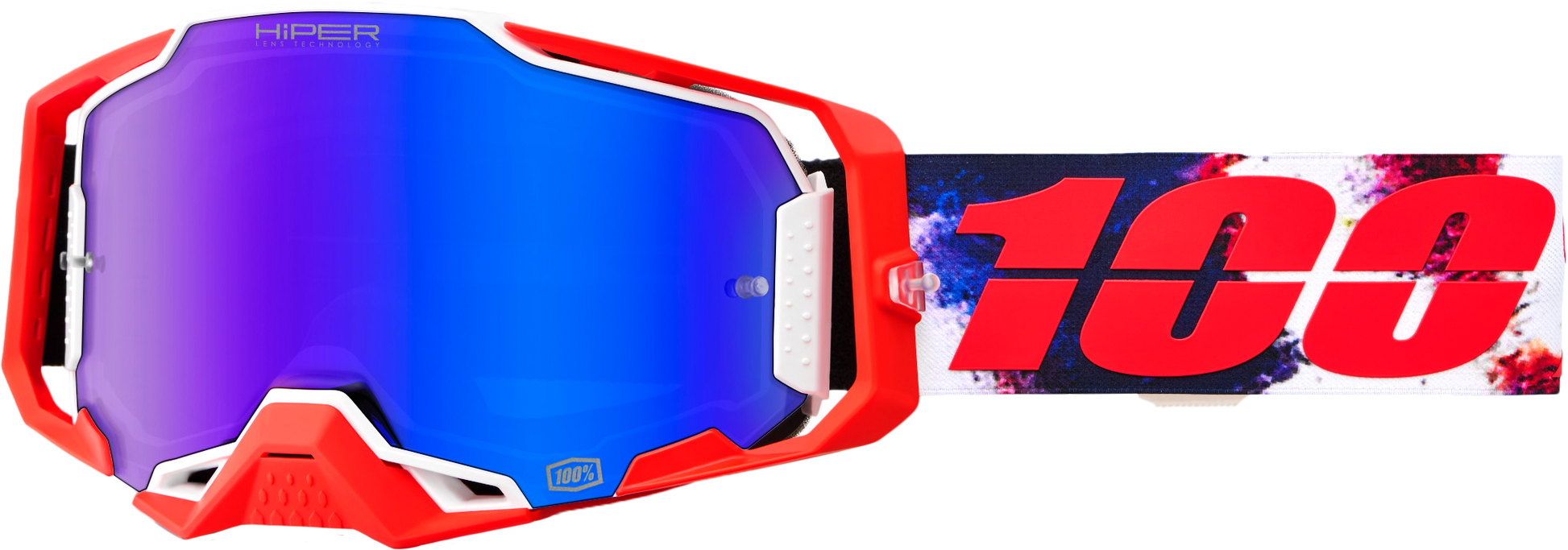 Armega Hiper Goggle Morpho W/Blue Mirror Lens