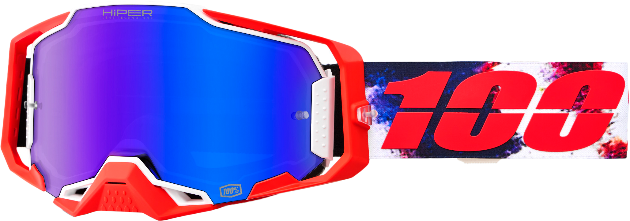 Armega Hiper Goggle Morpho W/Blue Mirror Lens