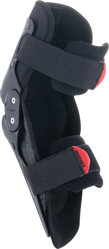 Sx 1 Youth Knee Protector Black/Red Lg/Xl