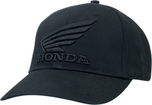 HONDA APPAREL Honda Blacked Out Hat - Black NP21A-H1826