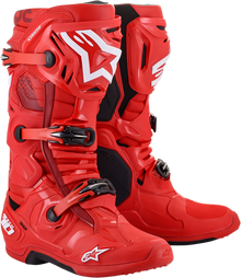 ALPINESTARS Tech 10 Boots - Red - US 10 / EU 44.5 2010020-30-10