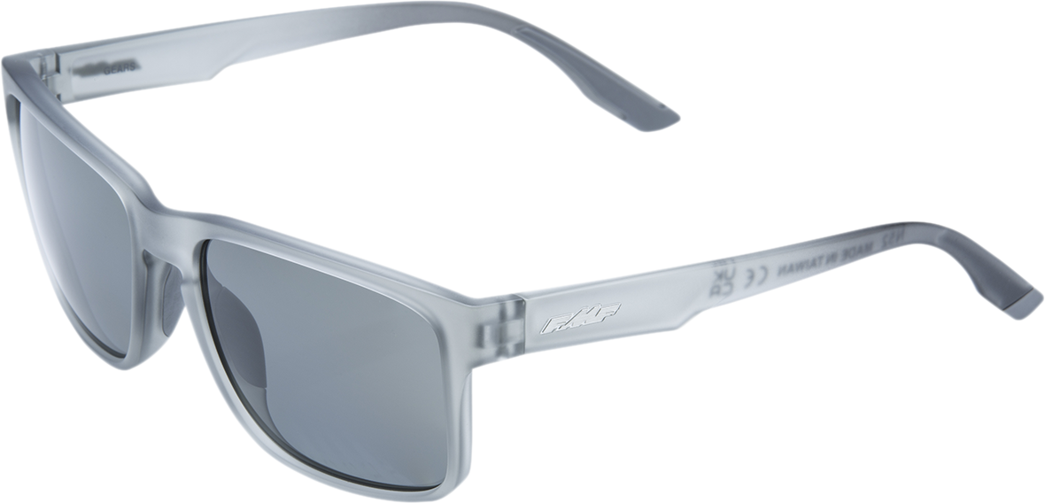 FMF Gears Sunglasses - Matte Crystal Smoke - Gray Polarized Lens F-61503-711-01