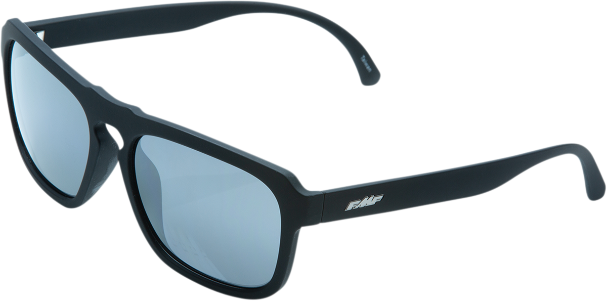 FMF Emler Sunglasses - Matte Black - Silver Mirror Lens F-61508-252-01
