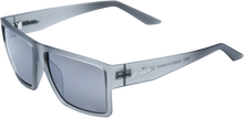 FMF Factory Sunglasses - Matte Crystal Smoke - Silver Mirror Lens F-61502-252-01