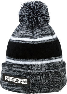 MOOSE OFFROAD Drift Knit Beanie - Black/Gray 2501-2989