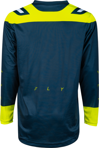F 16 Jersey Navy/Hi Vis/White Xl