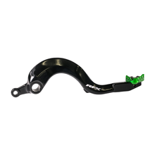 Rear Brake Pedal Green Solid Tip Kaw