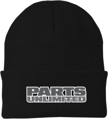 THROTTLE THREADS Parts Unlimited Beanie - Fleece - Black PSU30H90BKOR