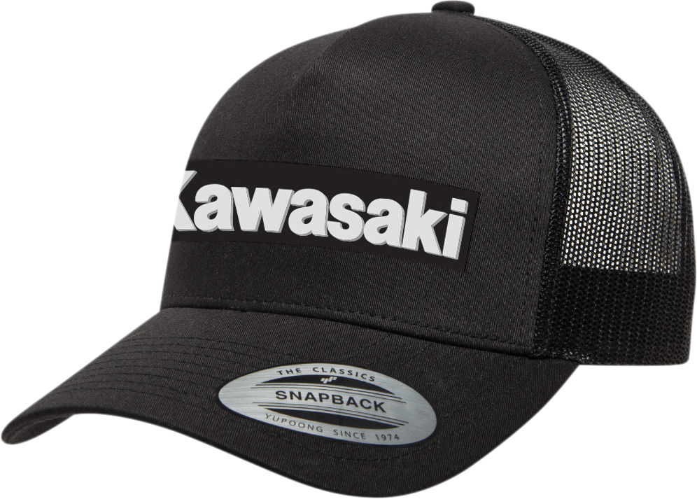 FACTORY EFFEX Kawasaki Core Hat - Black - One Size 25-86102
