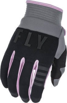 Youth F 16 Gloves Grey/Black/Pink Yl