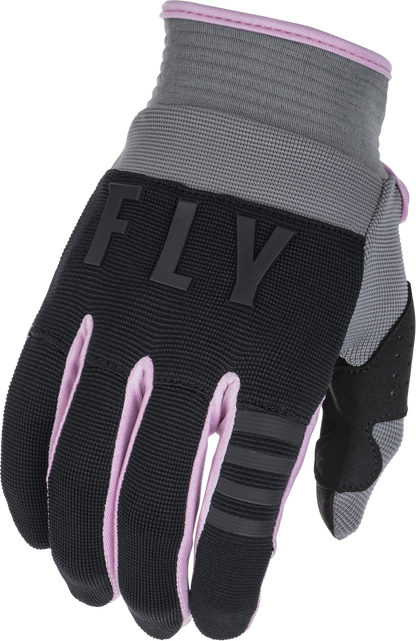 Youth F 16 Gloves Grey/Black/Pink Yl