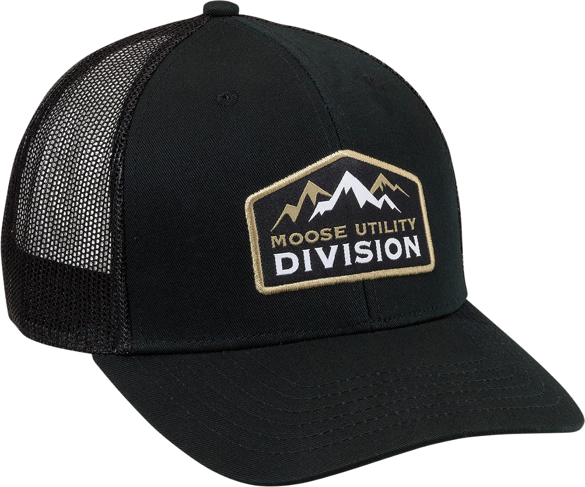 MOOSE OFFROAD MUD Mountain Hat - Black - One Size 2501-3819
