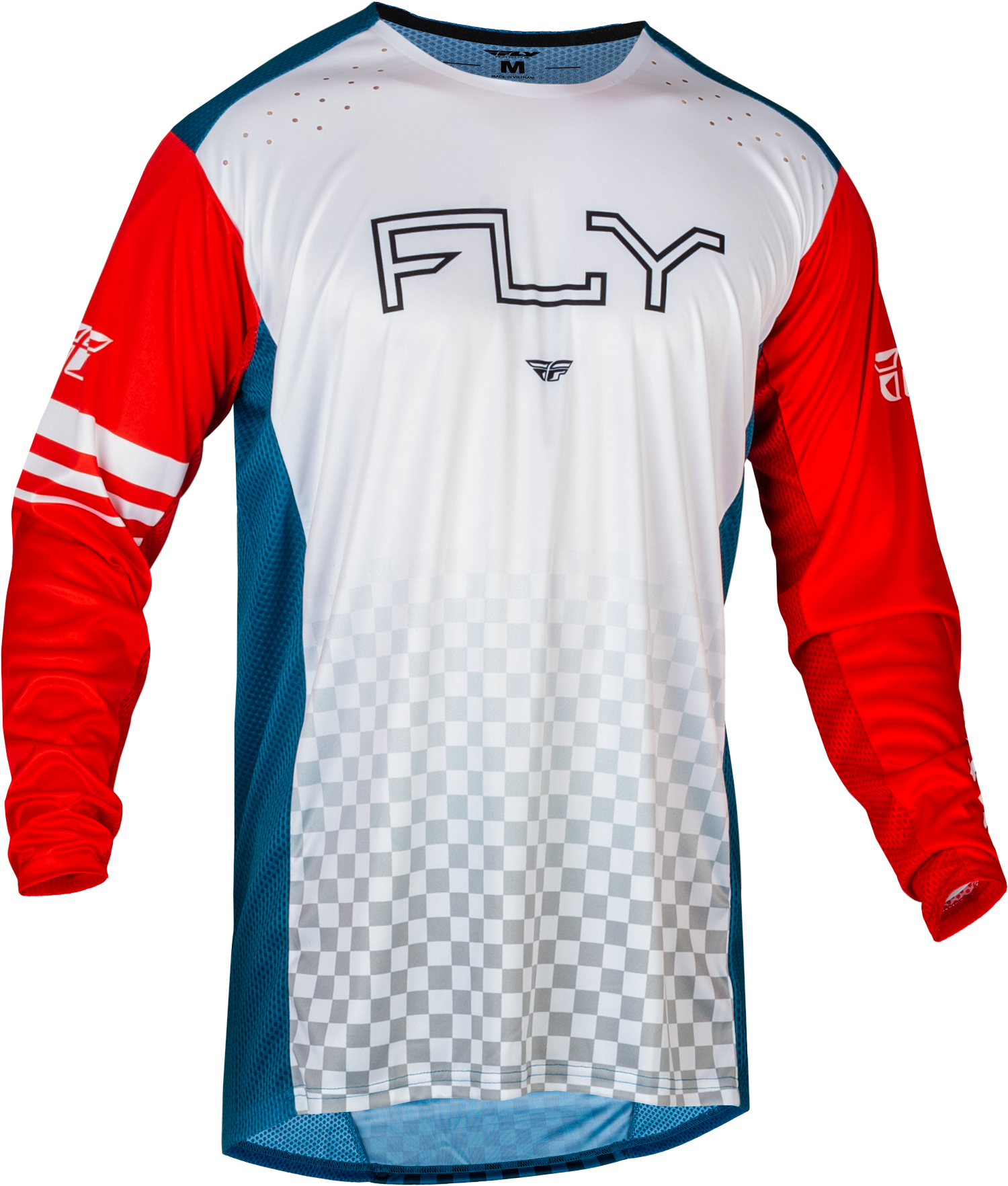 Rayce Bicycle Jersey Red/White/Blue Xl