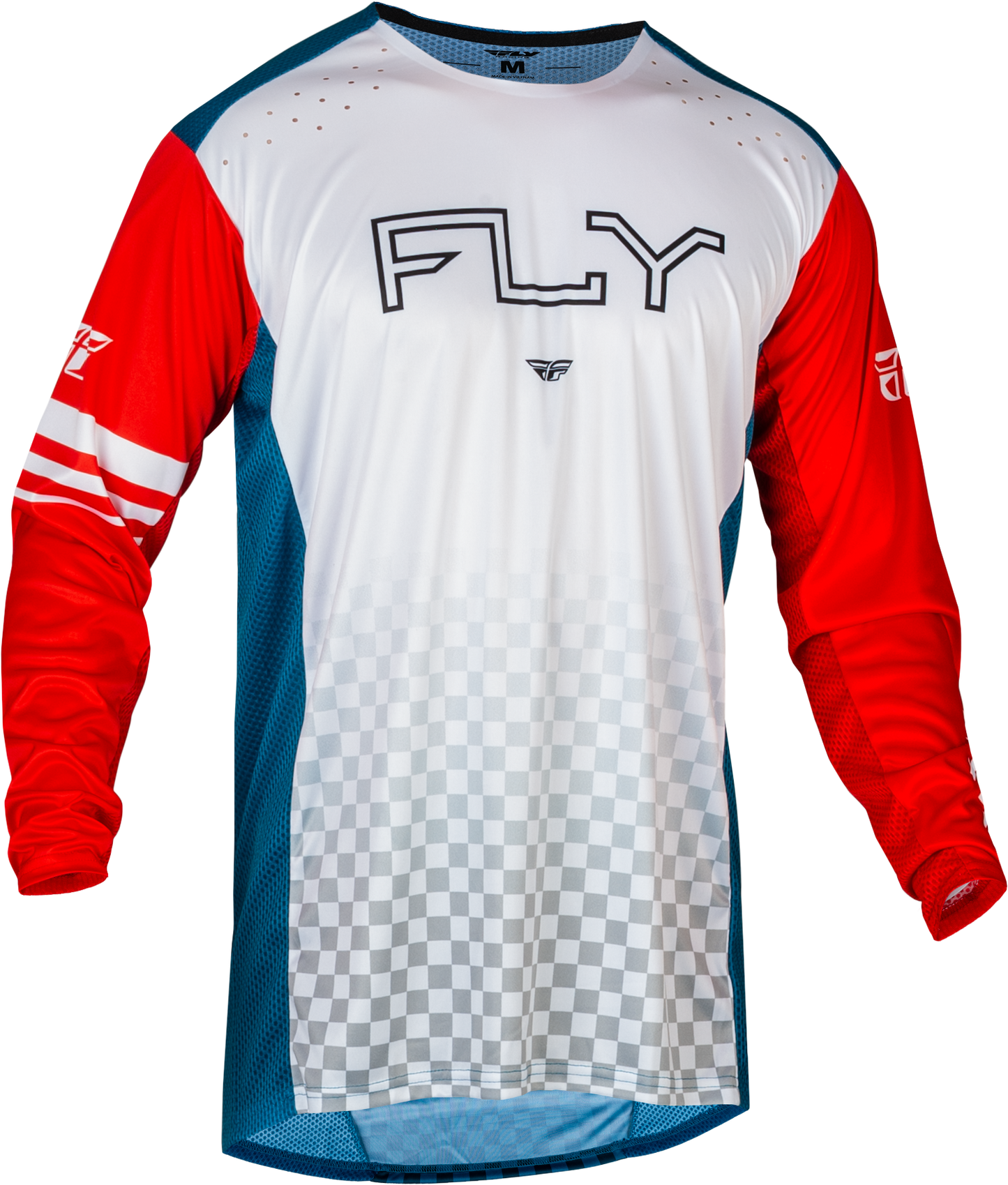 Rayce Bicycle Jersey Red/White/Blue Sm