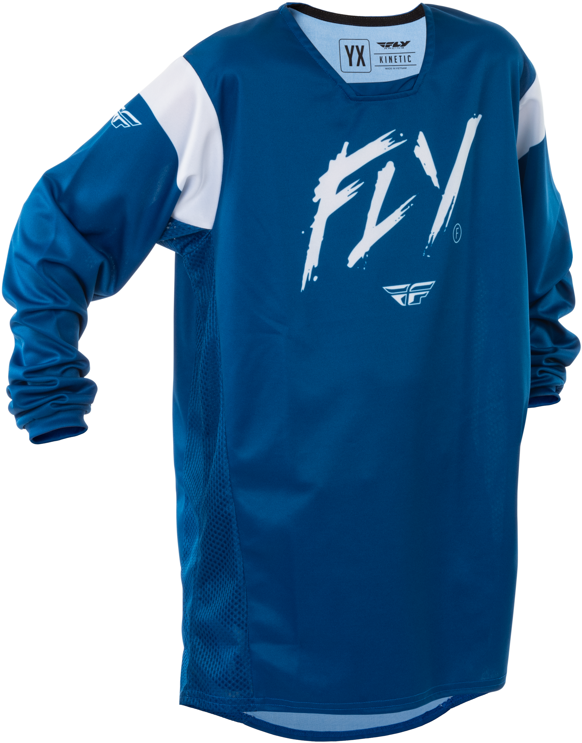 Youth Kinetic Stoke Jersey Navy/White Yxl