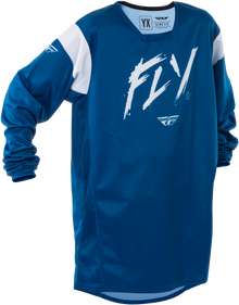 Youth Kinetic Stoke Jersey Navy/White Yl
