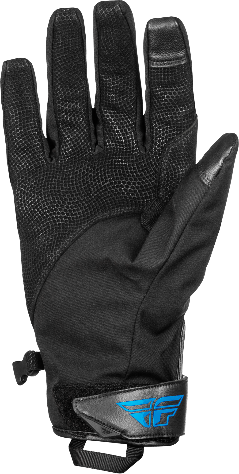 Title Long Gloves Blue/Black/Light Blue 2x