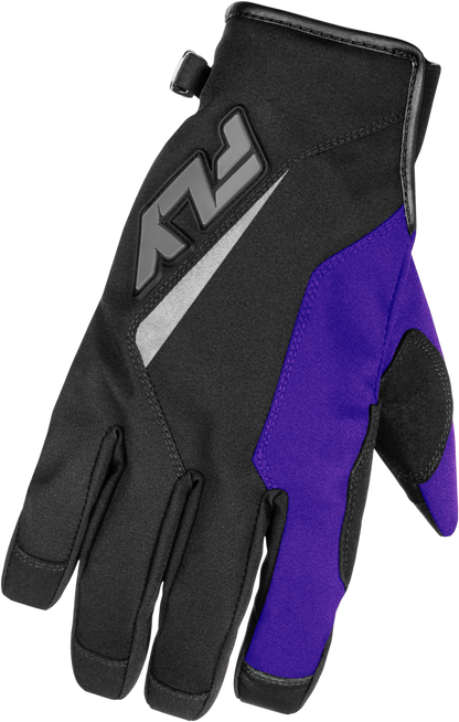 Title Gloves Black/Purple/Grey Xl