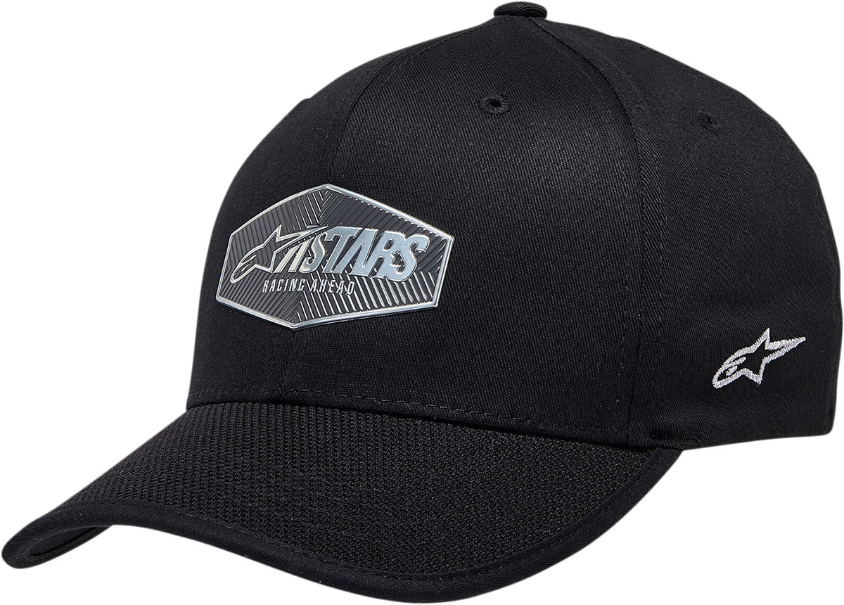 ALPINESTARS Emblem Hat - Black - Large/XL 12128133010L/XL