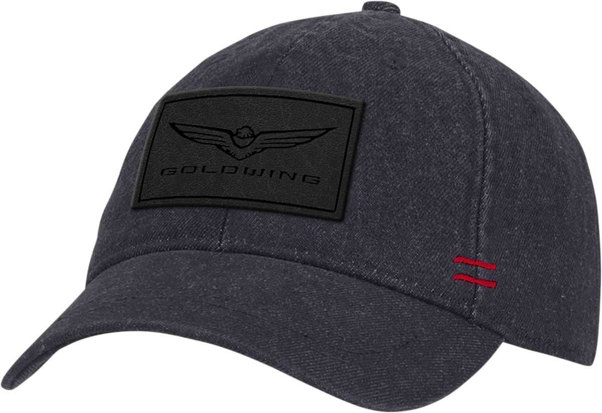 HONDA APPAREL Goldwing Denim Hat - Black NP21A-H2490
