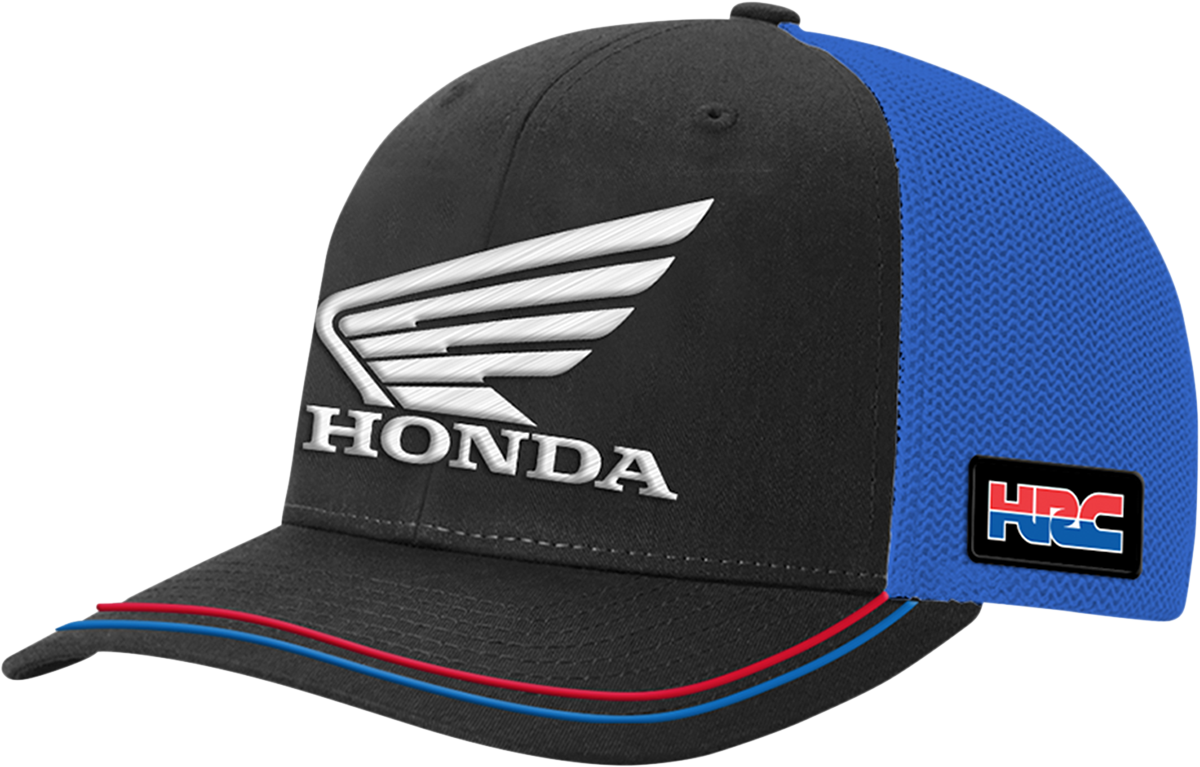 HONDA APPAREL Youth Honda HRC Hat - Black/Royal Blue NP21A-H2492