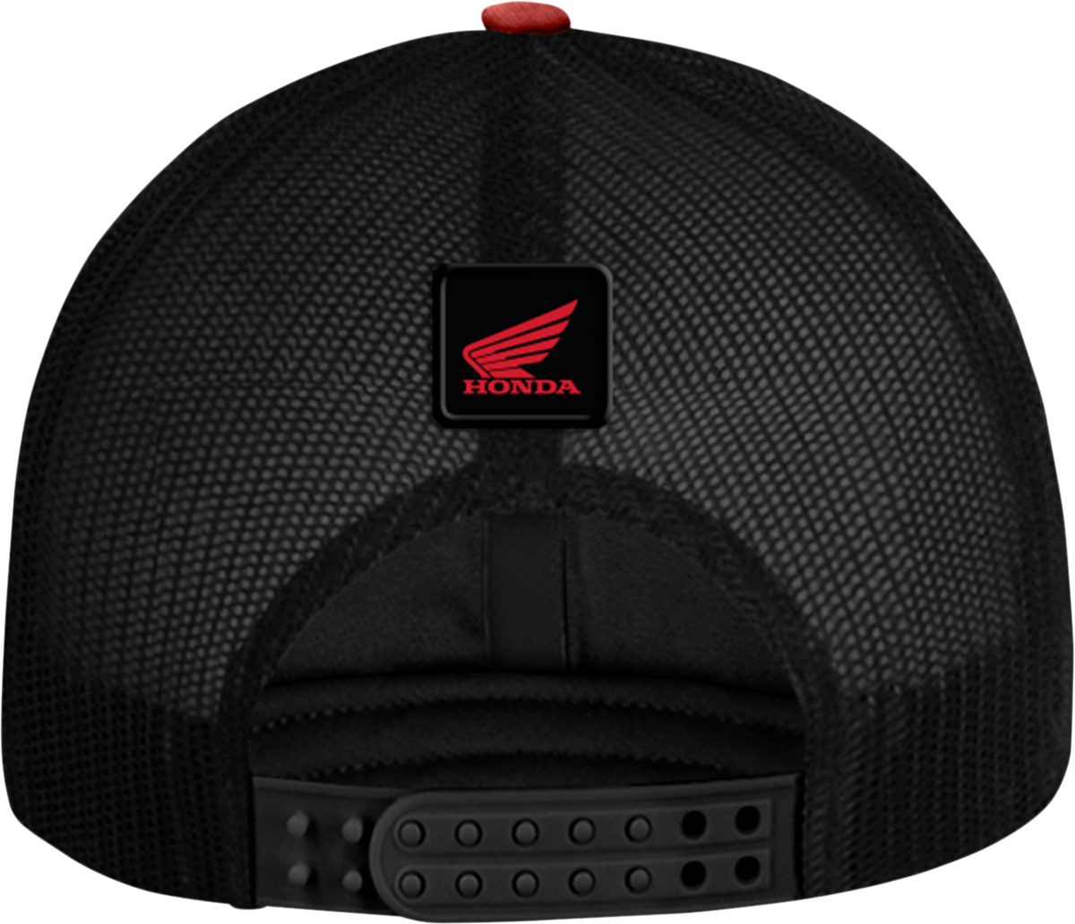 HONDA APPAREL Goldwing Hat - Heather Red/Black NP21A-H2491