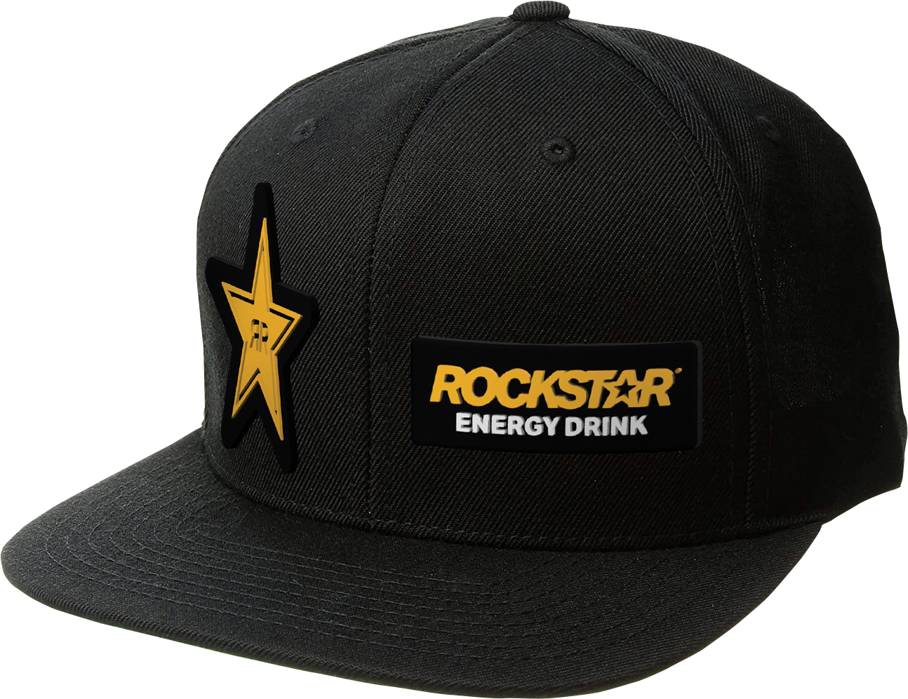 FACTORY EFFEX Rockstar Team Snapback Hat - Black 26-86620