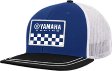 YAMAHA APPAREL Yamaha Racing Hat - Flat Bill - Black/Blue NP21A-H3198