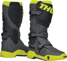 THOR Radial Boots - Gray/Fluorescent Yellow - Size 8 3410-2746