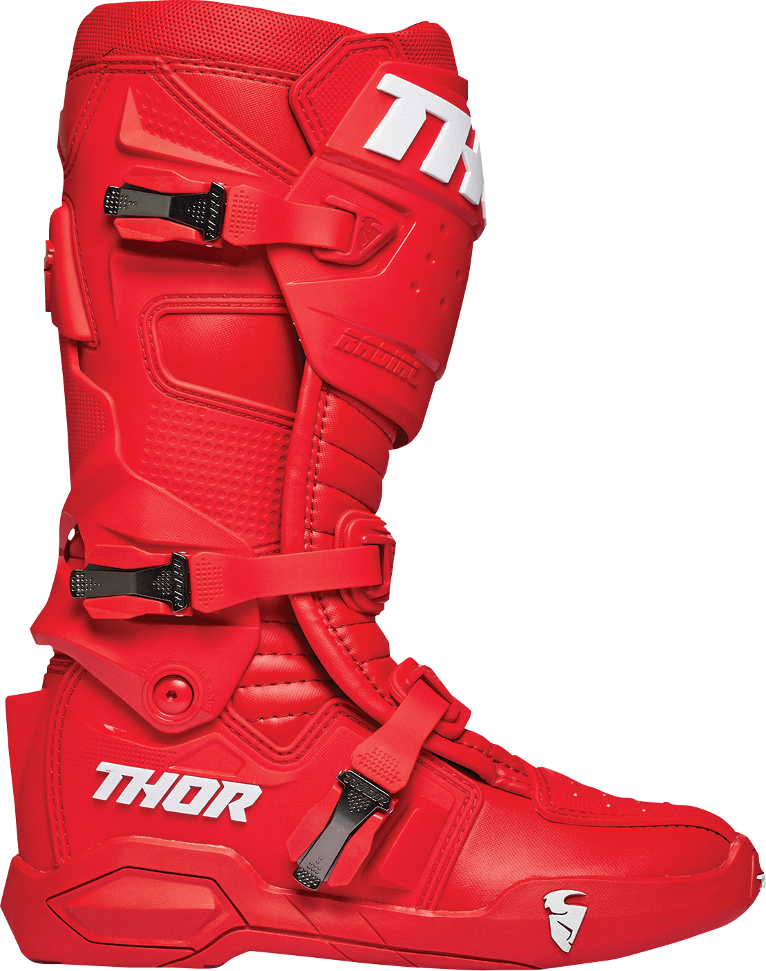 THOR Radial Boots - Red - Size 14 3410-2743