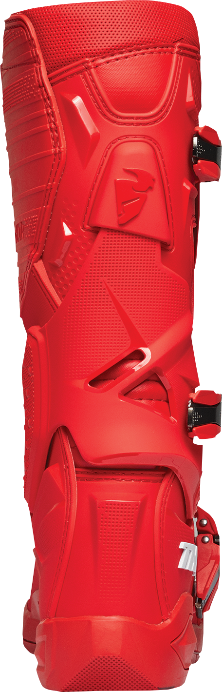 THOR Radial Boots - Red - Size 11 3410-2740