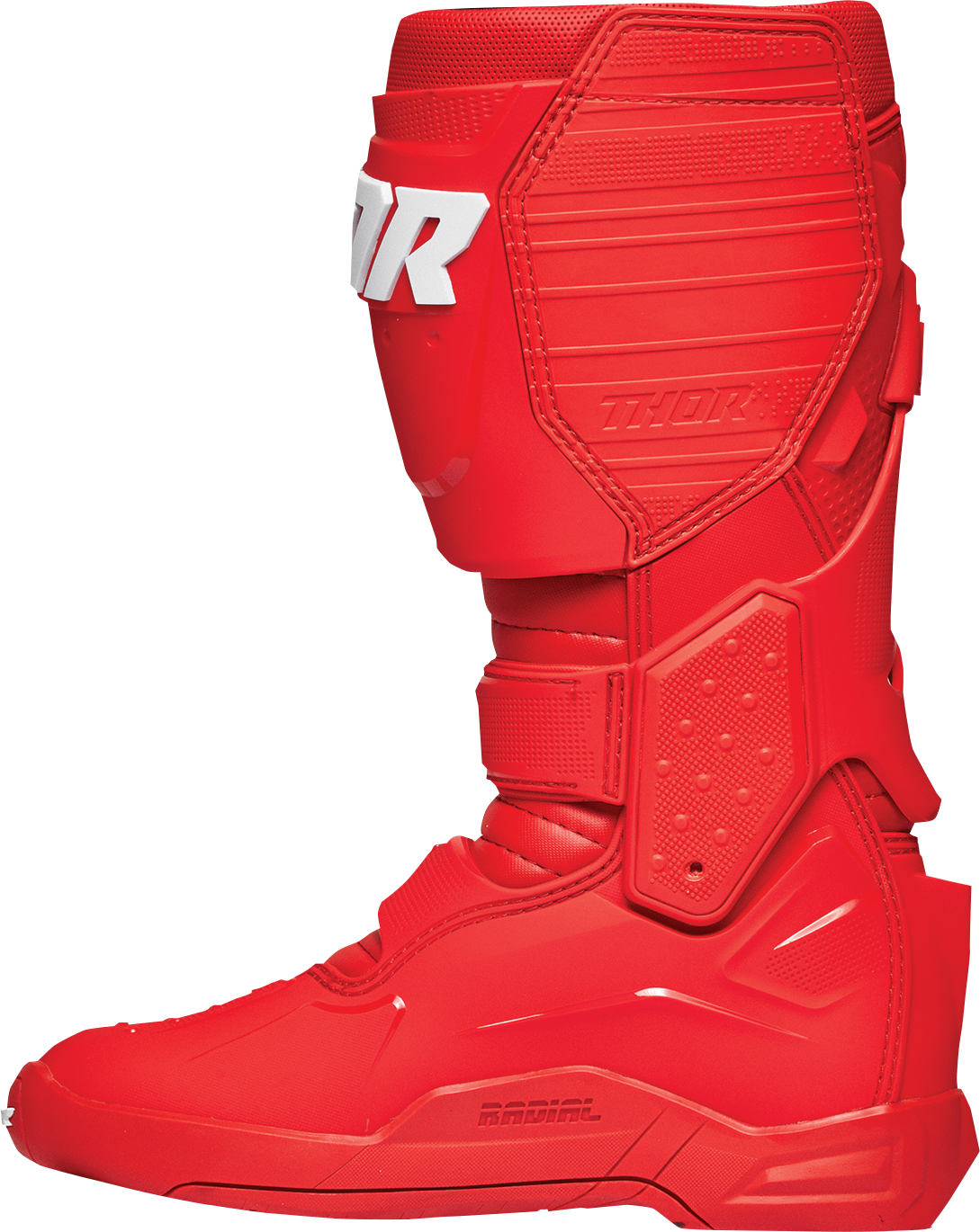 THOR Radial Boots - Red - Size 9 3410-2738