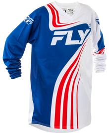 Youth F 16 Jersey Red/White/Blue Yxl